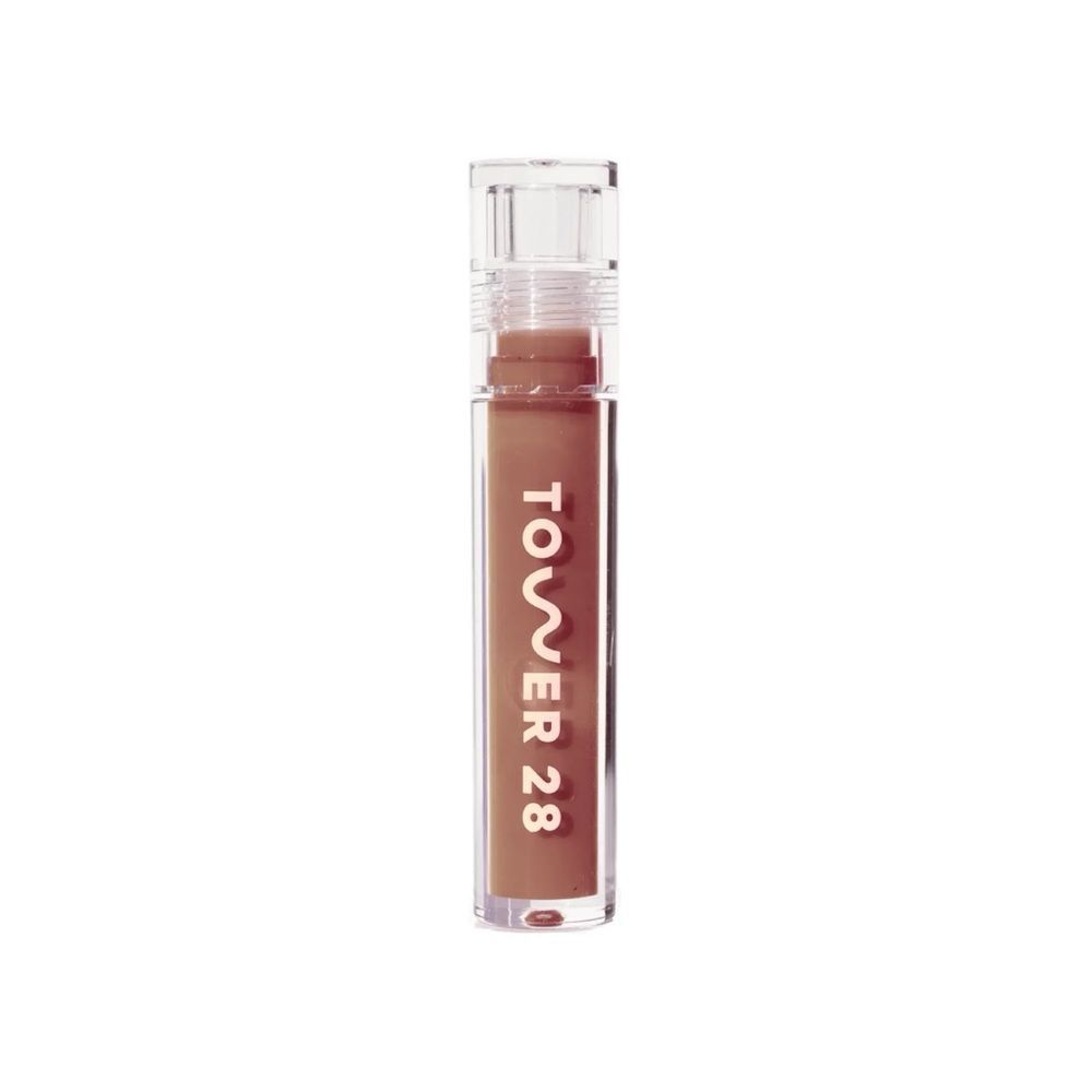 🆕 Tower 28 ShineOn Lip Jelly Hydrating Non-Sticky Lip Gloss in Almond